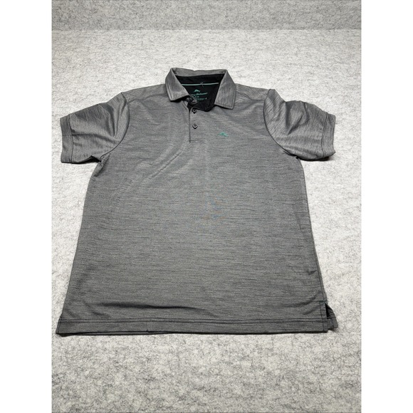 Tommy Bahama Other - Tommy Bahama Polo Shirt Mens Size Small Gray Short Sleeve